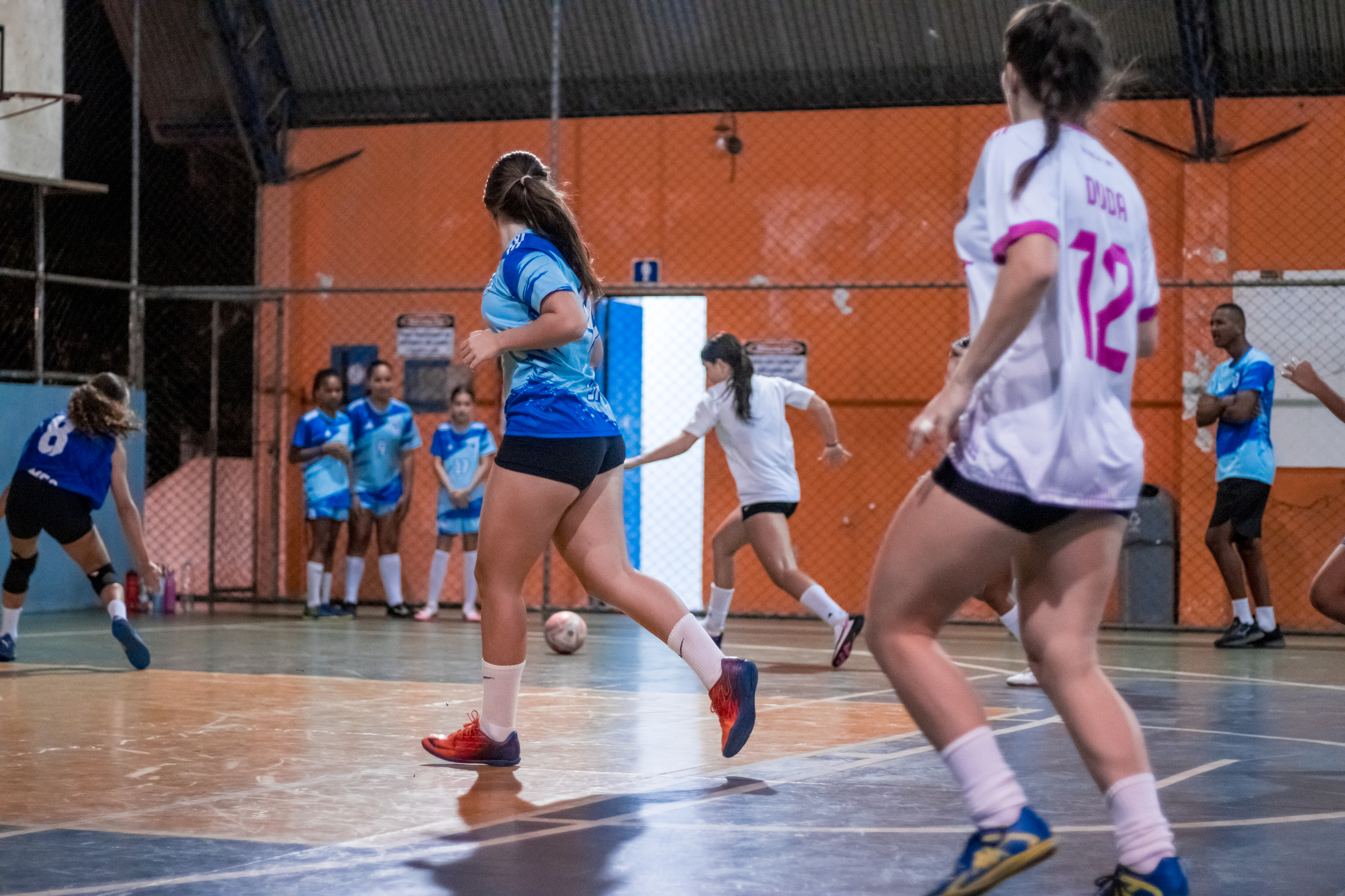 Jogo feminino na final do Campeonato Arthur Ribeiro